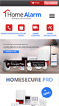 Mobile Screenshot of homealarm.se